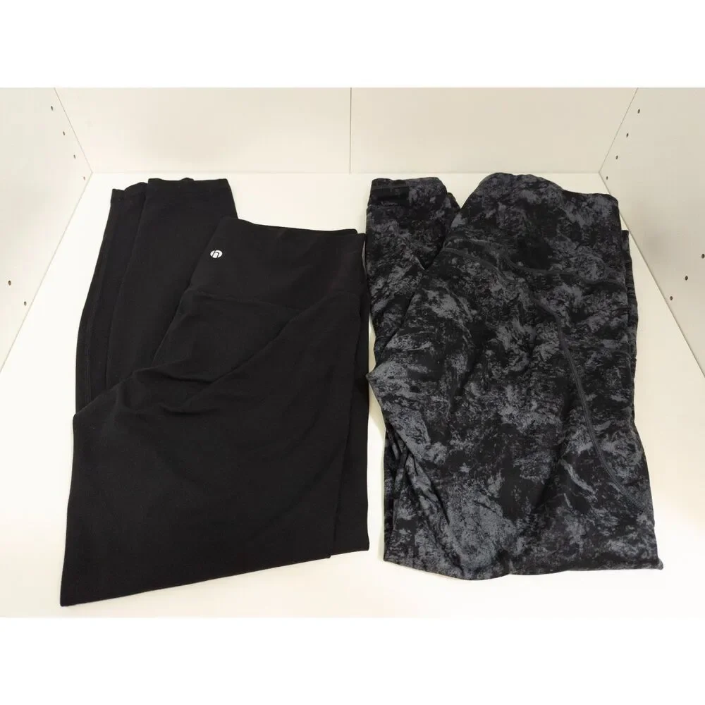 Hey‎ Nuts black and THE GYM PEOPLE Thick High Waist leggings (2) size XL
